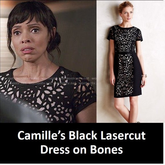 Anthropologie Dresses & Skirts - Anthropologie Maeve Basalt lasercut dress, 2